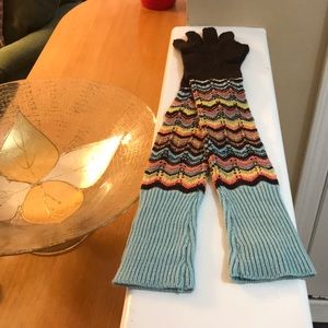 Missoni for Target Brown Chevron gloves! New